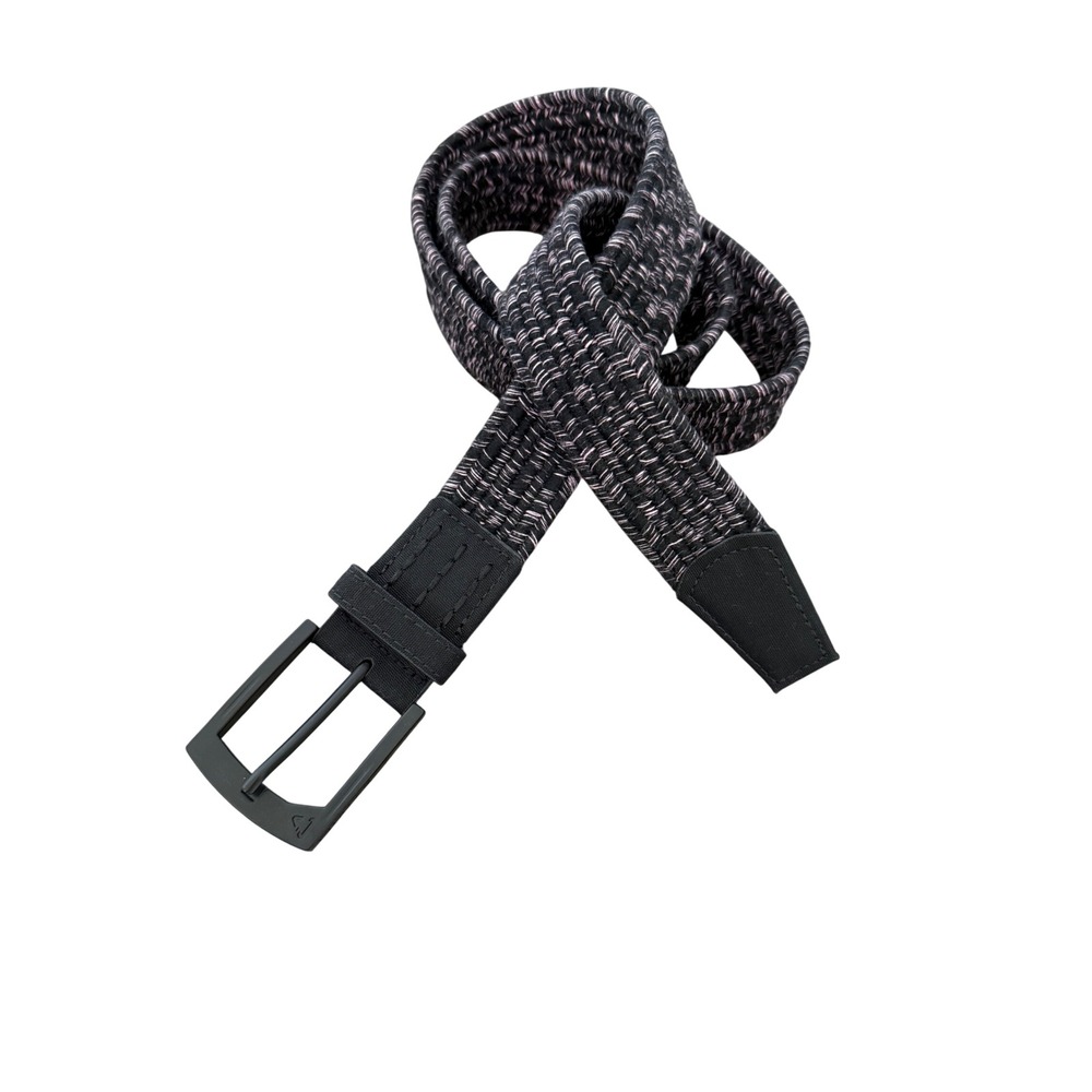 CUATER TravisMathew Men's Braided Stretch Belt Black Pink XL Golf